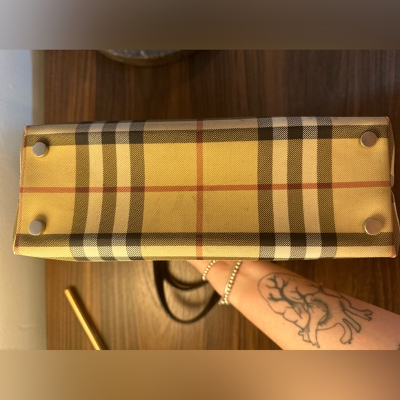 Vintage Nova Check Mini Tote Bag - Picture 2 of 6